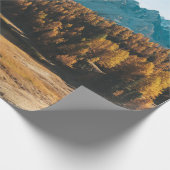 PINENBÄUME IN DER NÄHE DES SEES GESCHENKPAPIER (Ecke)