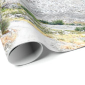 PINENBÄUME IN DER NÄHE VON SCHNEEBERG GESCHENKPAPIER (Rolleneckpunkt)