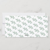 Pineneedle Frohe Weihnachten Moderne 3 Foto Collag (Rückseite)