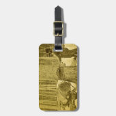 Pineries von Brüdern Saginaw MI Michigans Gepäckanhänger (Vorderseite vertikal)