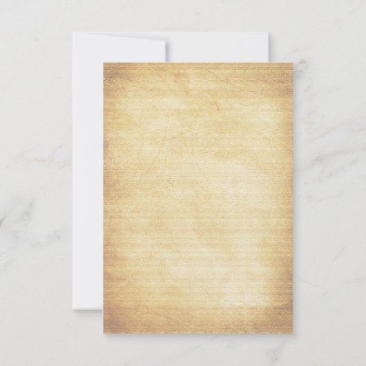 Pines Boughs Holiday Winter Wedding RSVP Card (Rückseite)