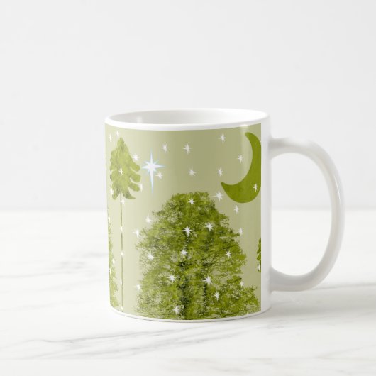 Pines Christmas Star Tasse mit Green Moon (Rechts)