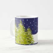 Pines Christmas Star Tasse mit Moon Cloud (Vorderseite Links)