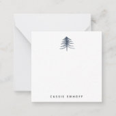 Pines Mini Personalisiert Holiday Mitteilungskarte (Vorderseite)