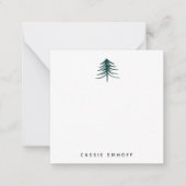 Pines Mini Personalisiert Holiday Mitteilungskarte (Vorderseite)