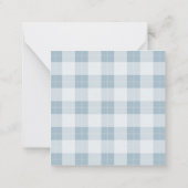 Pines Mini Personalisiert Holiday Mitteilungskarte (Rückseite)