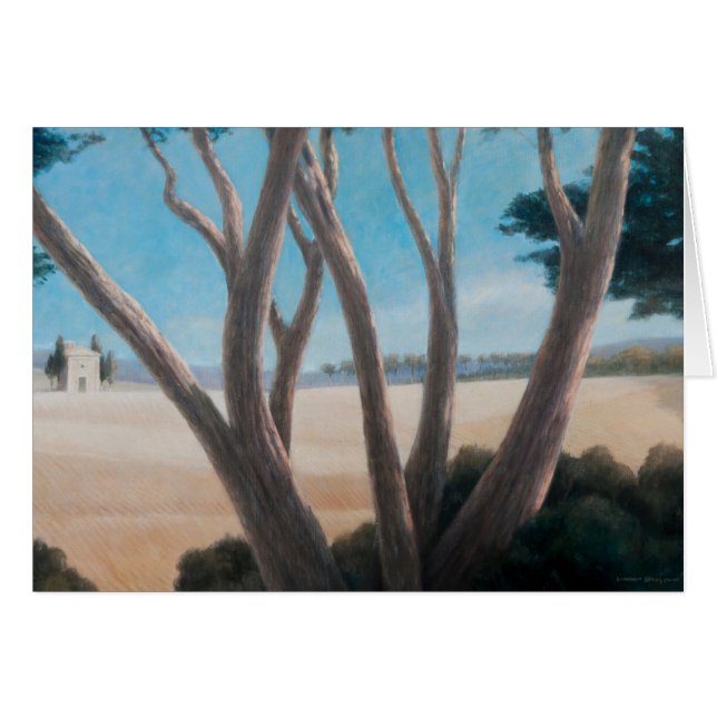 Pines near Pienza 2012 (Vorderseite (Horizontal))