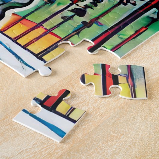 Pines-Puzzle 600 Stück Puzzle (Seite)