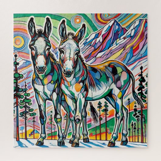 Pines-Puzzle 600 Stück Puzzle (Vertikal)