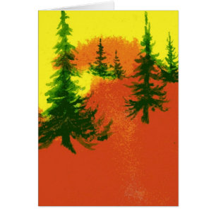 Pinescape-Grußkarte