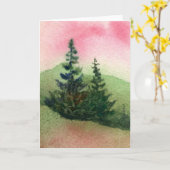 Pinescape-Grußkarte Karte (Gelbe Blume)