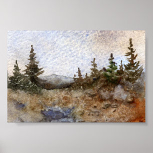 Pinescape Mini-Poster Poster