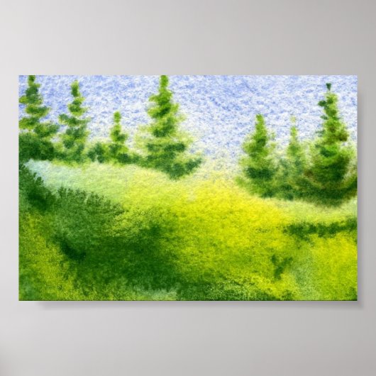 Pinescape Mini-Poster Poster (Vorne)