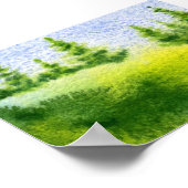 Pinescape Mini-Poster Poster (Ecke)