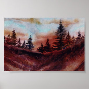 Pinescape Mini-Poster Poster