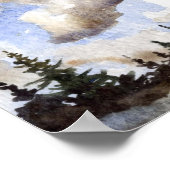 Pinescape Mini-Poster Poster (Ecke)