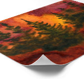 Pinescape Mini-Poster Poster (Ecke)