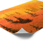 Pinescape Mini-Poster Poster (Ecke)