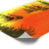 Pinescape Mini-Poster Poster (Ecke)