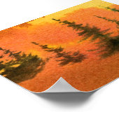 Pinescape Mini-Poster Poster (Ecke)