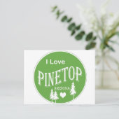 Pinetop Arizona Postkarte (Stehend Vorderseite)