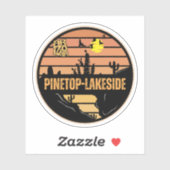 Pinetop-Lakeside, Arizona Aufkleber (Blatt)