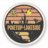 Pinetop-Lakeside, Arizona Aufkleber (Vorderseite)