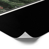 Pineview Reservoir - Huntsville Utah Satellitenkar Poster (Ecke)