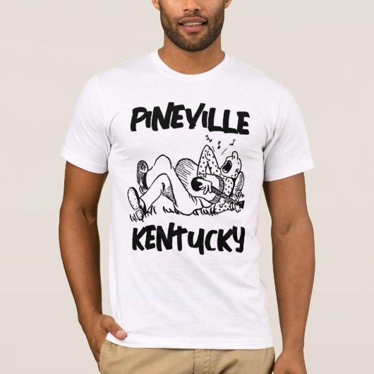 PINEVILLE KENTUCKY FUNNY T - Shirt (Vorderseite)