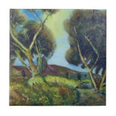 PINEWOOD IN DER Toskana Fliese (Vorderseite)