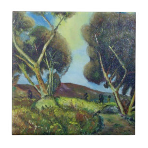 PINEWOOD IN DER Toskana Fliese