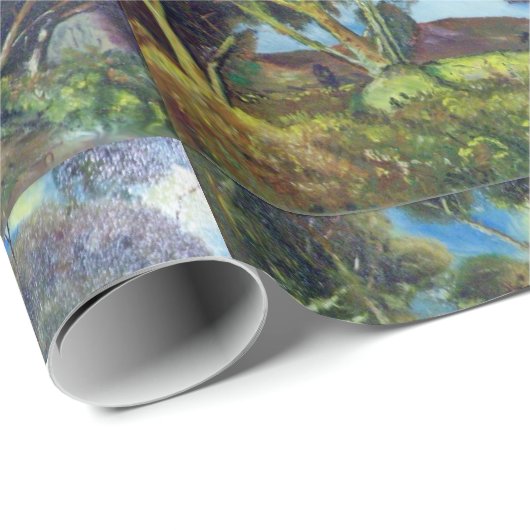 PINEWOOD IN DER Toskana Geschenkpapier (Rolleneckpunkt)