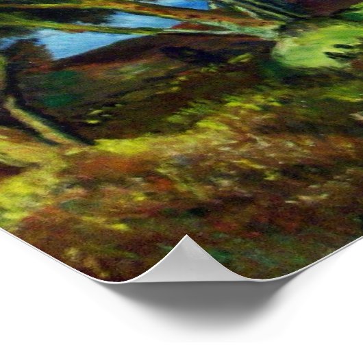 PINEWOOD IN DER Toskana Poster (Ecke)