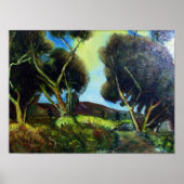 PINEWOOD IN DER Toskana Poster (Vorne)