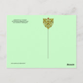 PINEWOOD IN DER Toskana Postkarte (Rückseite)