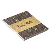 Pinewood-Notizblock von Alexandra Cook Notizblock (angewinkelt)