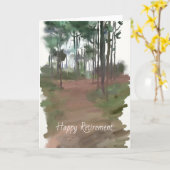 Pinewood Retirement Card Karte (Gelbe Blume)