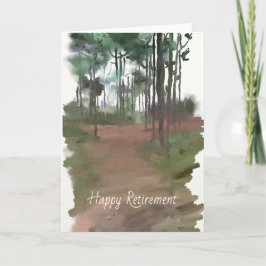 Pinewood Retirement Card Karte