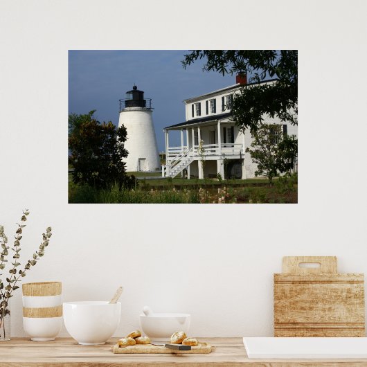 Piney Point Lighthouse Poster (Küche)