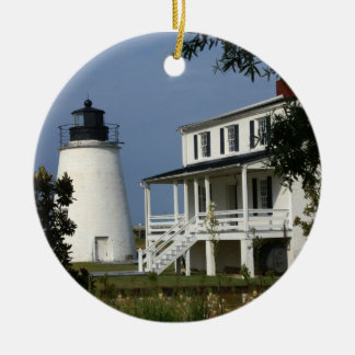 Piney Punkt-Leuchtturm Keramikornament