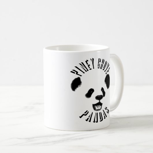 Piney Waldungs-Pandakaffee-Tasse Kaffeetasse (VorderseiteRechts)