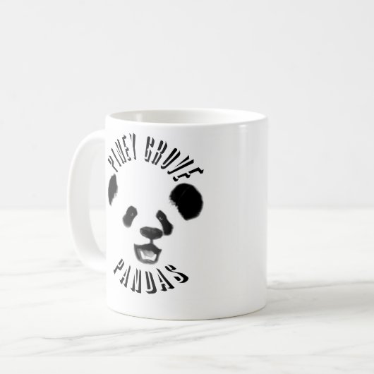 Piney Waldungs-Pandakaffee-Tasse Kaffeetasse (Vorderseite Links)