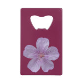 Pineywood Geranium #1 Geldbeutel Flaschenöffner (Vorderseite)