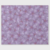 Pineywood Geranium Nahtloses Muster Geschenkpapier (Flach)