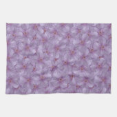 Pineywood Geranium Nahtloses Muster Geschirrtuch (Horizontal)