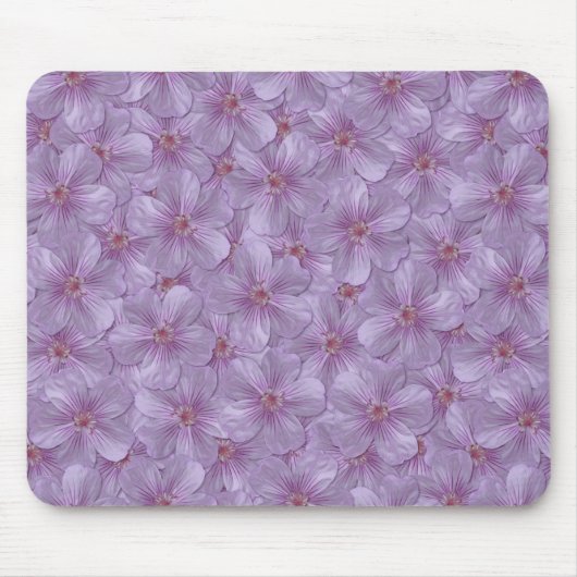 Pineywood Geranium Nahtloses Muster Mousepad (Vorne)