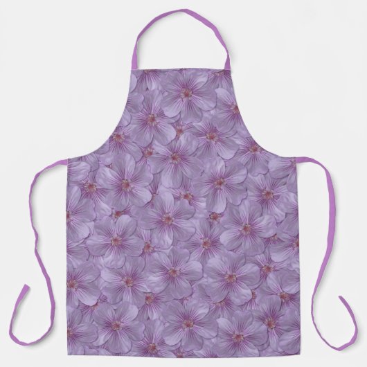 Pineywood Geranium Nahtloses Muster Schürze (Vorderseite)