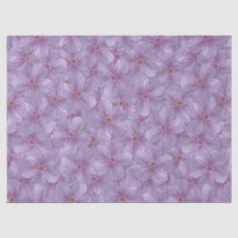 Pineywood Geranium Nahtloses Muster Seidenpapier