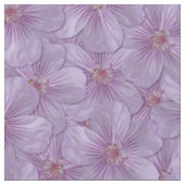 Pineywood Geranium Nahtloses Muster Stoff (Nahaufnahme)