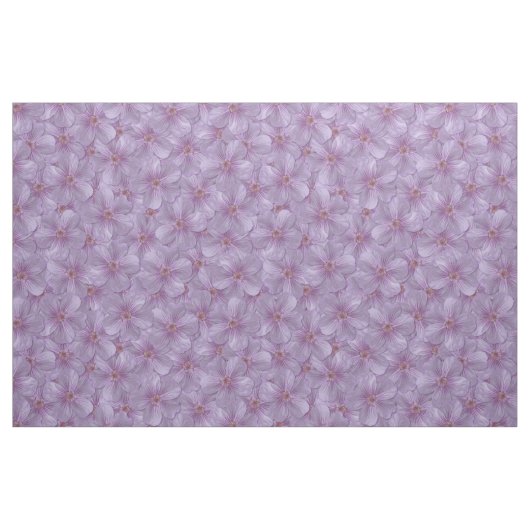 Pineywood Geranium Nahtloses Muster Stoff (Fat Quarter (45,7 x 55,9 cm))